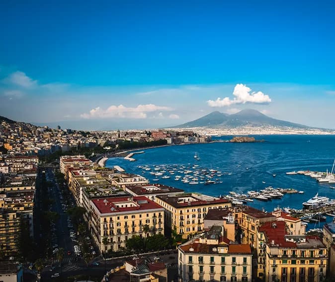Terrazza di Sant'Antonio a Posillipo, panorama sul Golfo di Napoli
